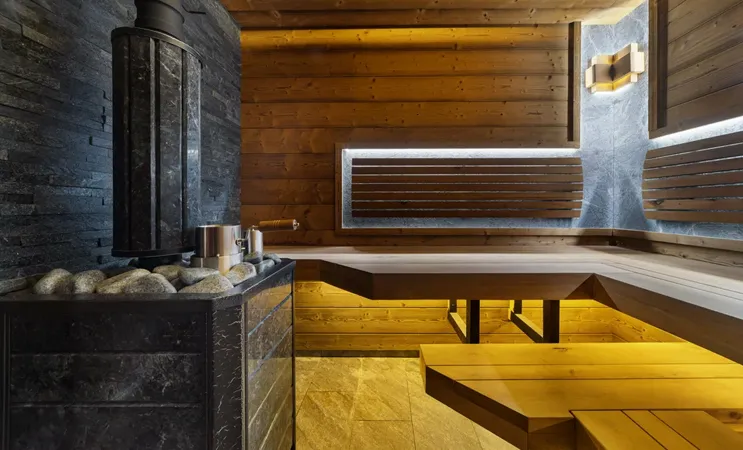 Установка печи для бани 