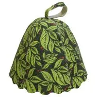 шапка для бани листья банные штучки