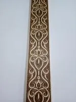 наличник горячего тиснения старина белый липа 70*2,2 пэм