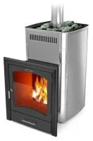 печь для бани тмф калина ii inox нерж.кожух передняя рамка антрацит