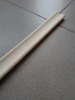 плинтус напольный гладкий липа массив 48*12*2500, тлпп