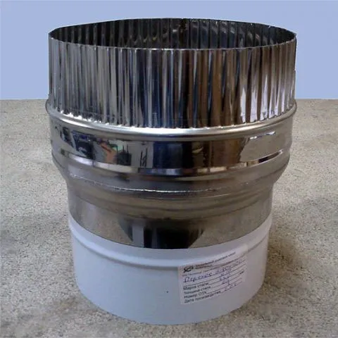 переход феррум нержавеющий (430/0,8 мм) ф200м-150п