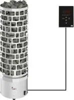 печь для бани электрическая sawo aries ari3-75ni2-p напольная выносной пульт, 7,5 квт