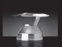 оголовок craft нержавеющий (310/0,8/304/0,5) ф130/230 по воде серый ral7024