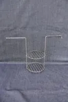 этажерка для тандыра 2-х ярусная d180 h310 мм с ручками нск