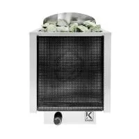 печь для бани электрическая karina optima steam 6, закр.каменка, встроенный пульт
