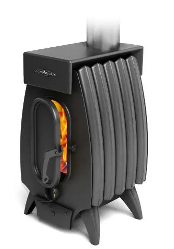 печь отопительно-варочная тмф огонь-батарея 5 лайт дровяная антрацит