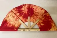 веер для бани aria xs (64см) red fire