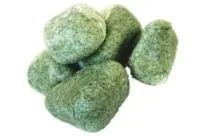 камень для бани жадеит шлифованный, 10 кг, ведро/коробка