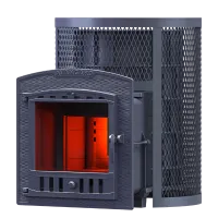 печь для бани gfs авангард 24п2с круглая чугунная