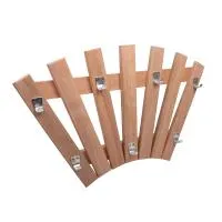 вешалка 7 крючков "веер" с металлическим крючком бацькина баня #