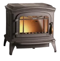 печь-камин invictа bradford антрацит экокамин