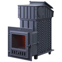 печь для бани gfs 25м зк под облицовку (короб/дверца для пара)