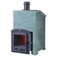 печь для бани gfs 25п2 зк в облицовке президент 1000/50 талькохлорит