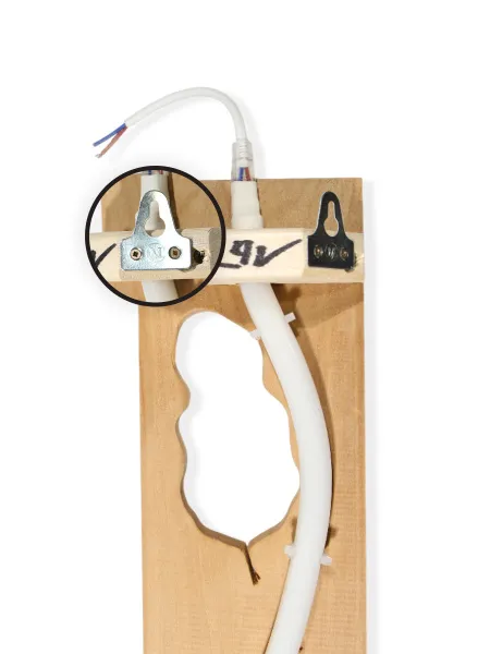 светильник дубовый лист термо 24v автор бани