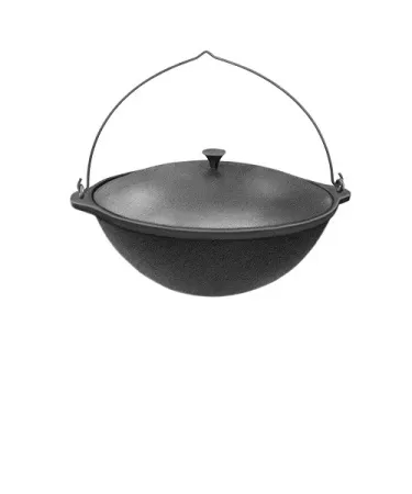 казан чугунный балезино 25л с ручкой-крышкой