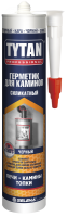 герметик tytan professional силикатный +1500° с для каминов черный 280мл