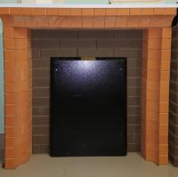 блок №7 кдм портала банной печи универсальный из фигурного кирпича